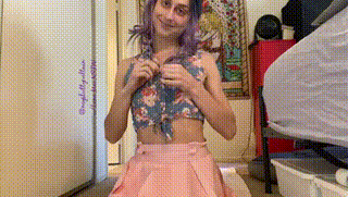 First Pantypoop + Squirting Orgasm: Face Close-Up