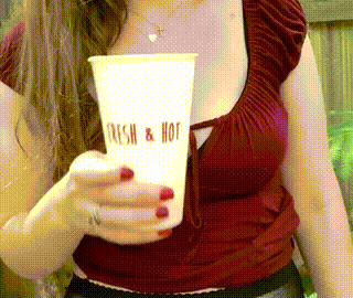 Smearing while dressing up for you